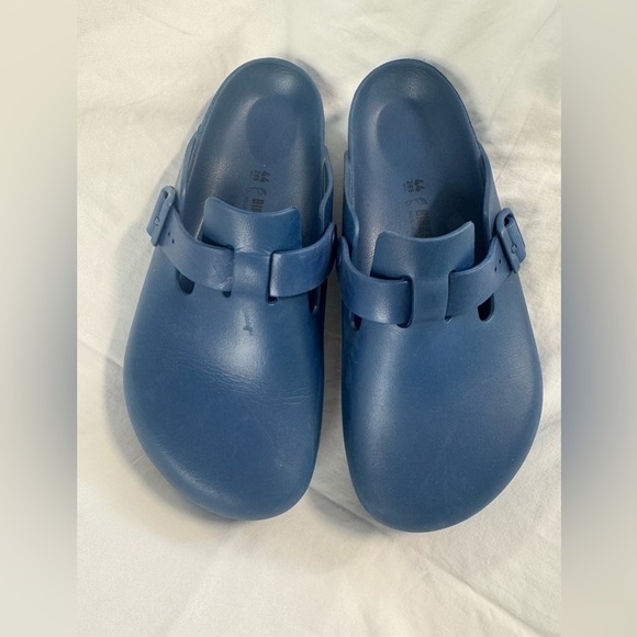 Birkenstock Men\'s Blue Slip-On Sandals